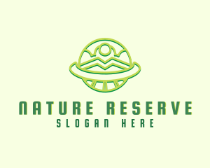 Nature Planet Farm logo design