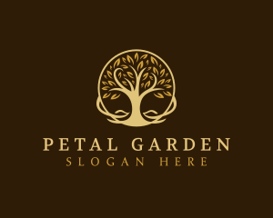 Elegant Tree Nature logo design