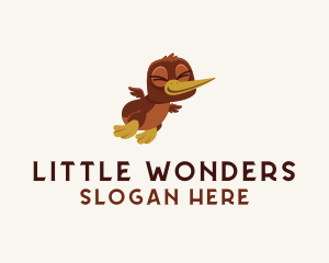 Duck Duckling Bird  logo design