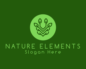 Gardener Natural Plant logo design