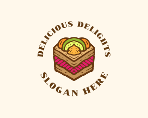 Delicious Birthday Cake logo design