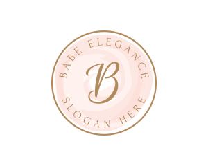 Feminine Watercolor Salon logo design