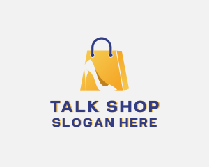 Stilettos Shopping Bag logo design