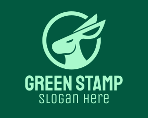 Green Rabbit Pet logo design