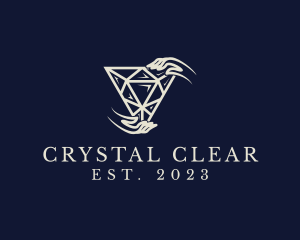 Elegant Diamond Jewelry logo design