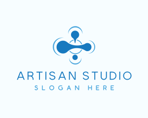 Abstract Drone Studio logo design