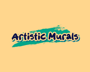 Graffiti Paint Mural logo