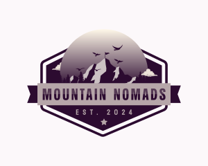 Mountain Campsite Outdoor logo design