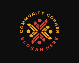 People Support Community logo design