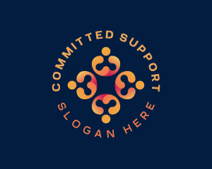 People Support Group logo design