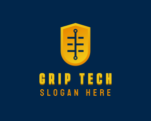 Tech Shield App logo design