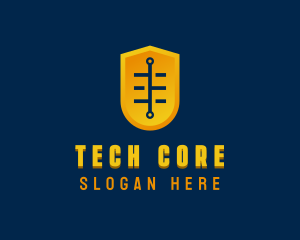 Tech Shield App logo design