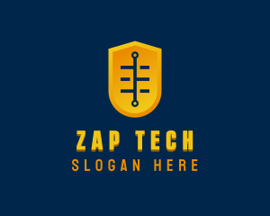 Tech Shield App logo design