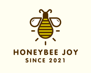 Honeybee Light Bulb  logo
