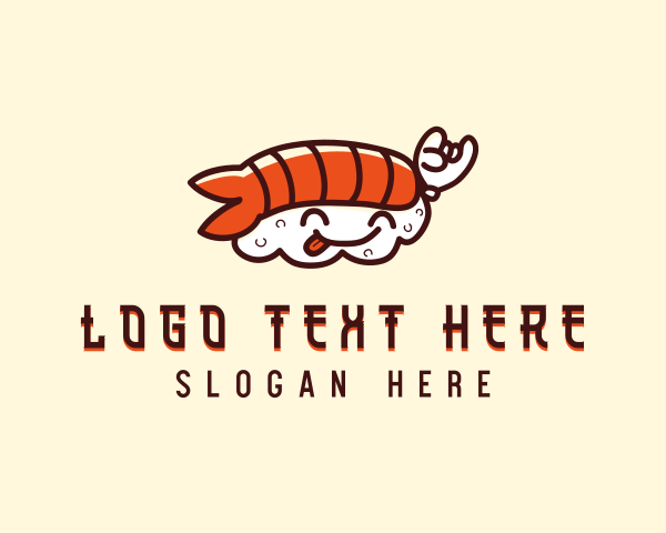 Sushi logo example 4