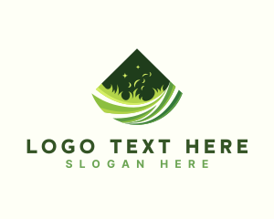 Grass Lawn Landscaping logo