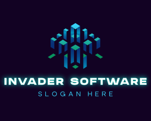 Artificial Intelligence Software logo design