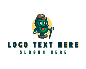 Money Dollar Mascot logo