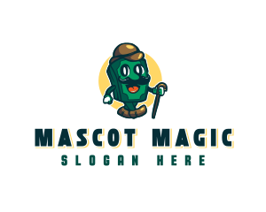 Money Dollar Mascot logo design