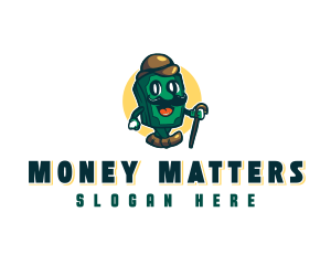 Money Dollar Mascot logo design