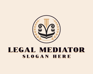 Legal Law School  logo design