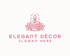 Scented Candle Decor logo design