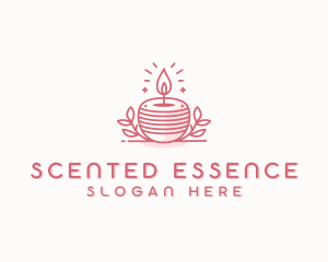 Scented Candle Decor logo design