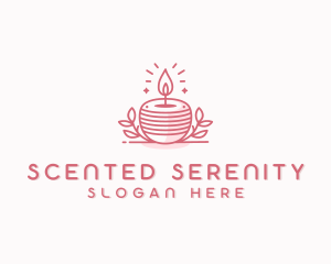 Scented Candle Decor logo design