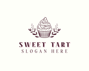 Cupcake Pastry Dessert logo design