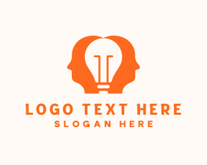 Light Bulb Head logo