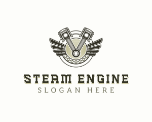 Engine Automotive Repair logo design