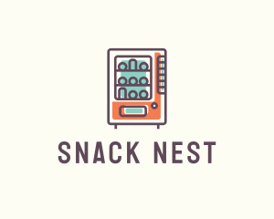 Vending Machine Dispenser logo design