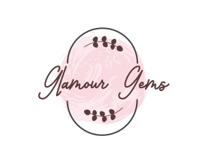 Feminine Stylish Watercolor logo design