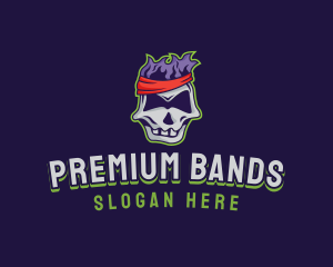Bandana Skull Gaming logo