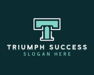 Company Studio Letter T logo design