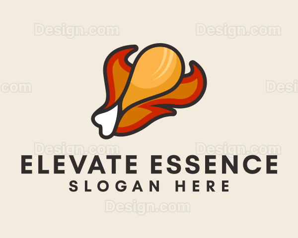 Fried Chicken Eatery Logo