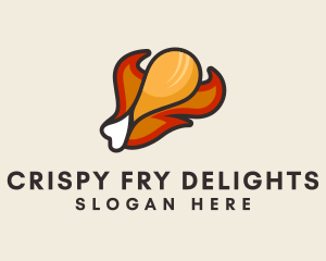 Fried Chicken Eatery  logo design