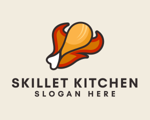 Fried Chicken Eatery  logo design