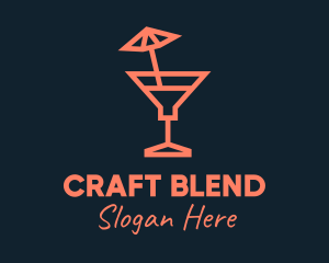 Minimalist Summer Cocktail  logo