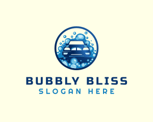 Bubbly Car Wash logo design