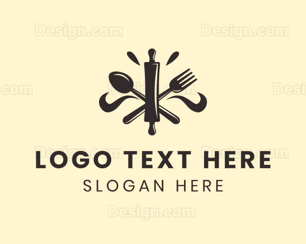 Kitchen Baking Utensil Logo