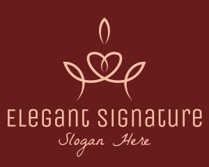 Elegant Pageant Crown  logo design