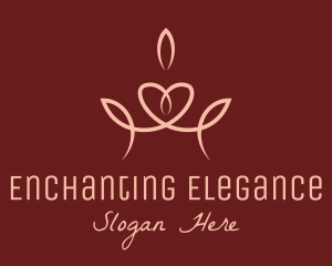 Elegant Pageant Crown  logo design