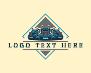 Truck Supply Delivery Logo