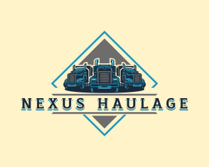 Truck Supply Delivery logo design