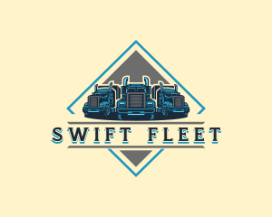 Truck Supply Delivery logo design