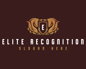 Premium Horse Shield  logo design