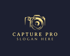 Lens Camera Photographer logo design