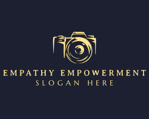 Lens Camera Photographer logo design