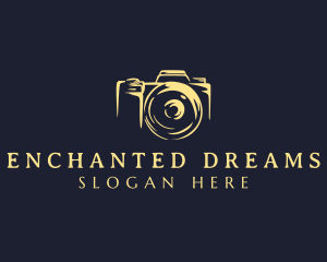 Lens Camera Photographer logo design